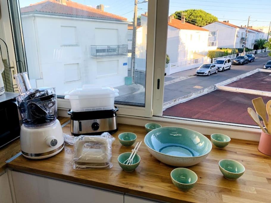 L'Etoile Des Sables - Maison De Ville Climatisee Classee 4 Etoiles - 4 Personnes - Plage De La Grande Conche A 200M - Royan Ngoại thất bức ảnh